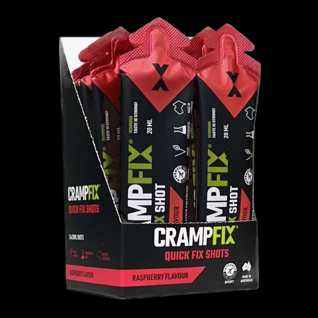 Sports Shot, Prevents a úlevy svalové křeče v sekundách, Easy Carry Sachets, 15 Pack, Všechny přírodní, Malina