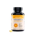 NatureWise Vitamin D3 4000iu (100 mcg) 200- denní zásobování pro imunitní podporu, zdravé svalové funkce a zdraví kostí - Non- GMO, gluten zdarma v organické extra panenský olivový olej, (Mini Softgel), 200 Počet