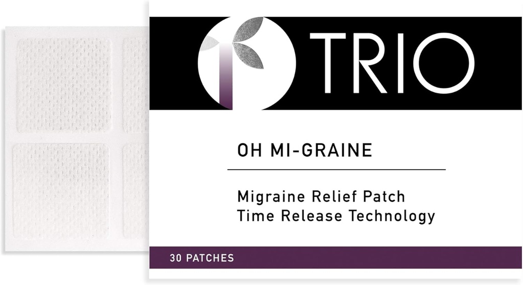 Trio Oh- Mi- graine Migréna Relief Patch