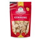 Baumann Wisconsin Ginseng - Velké plátky 4 oz - 100% přírodní Panax Ginseng Herb, čistý sušený americký ženšen pro imunitní podporu, zvýšené soustředění a energii