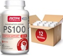 Jarrow Dispersas PS100 Fosfatidylserine 100 mg, dodatek stravy pro podporu zdraví a rozpoznávání mozku, 60 Softgels, 20-60 Day Supply, balení 12