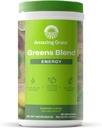 Amazing Grass Greens Blend Energy: Smoothie Mix, Super Green Powder & Plant Based Caffeine with Matcha Green Tea & Beet Root Powder, Lemon Lime, 60 Servings (Balení May Vars)