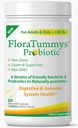 FloraTummys Best Probiotic pro ženy, muže a děti. 12 miliard CFU, 4 Probiotické proužky, Prebiotika, Non-GMO, Kosher, Non-Dairy, Gluten Free, Sugar Free, Made in USA