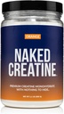 NAKED čisté mikronizované oranžové stvoření Monohydrát - 36 Servings - 500 Grams, 1.1Lb Bulk, Vegan, Non- GMO, gluten zdarma, Soy zdarma. Podpora silné zisky, žádné přísady