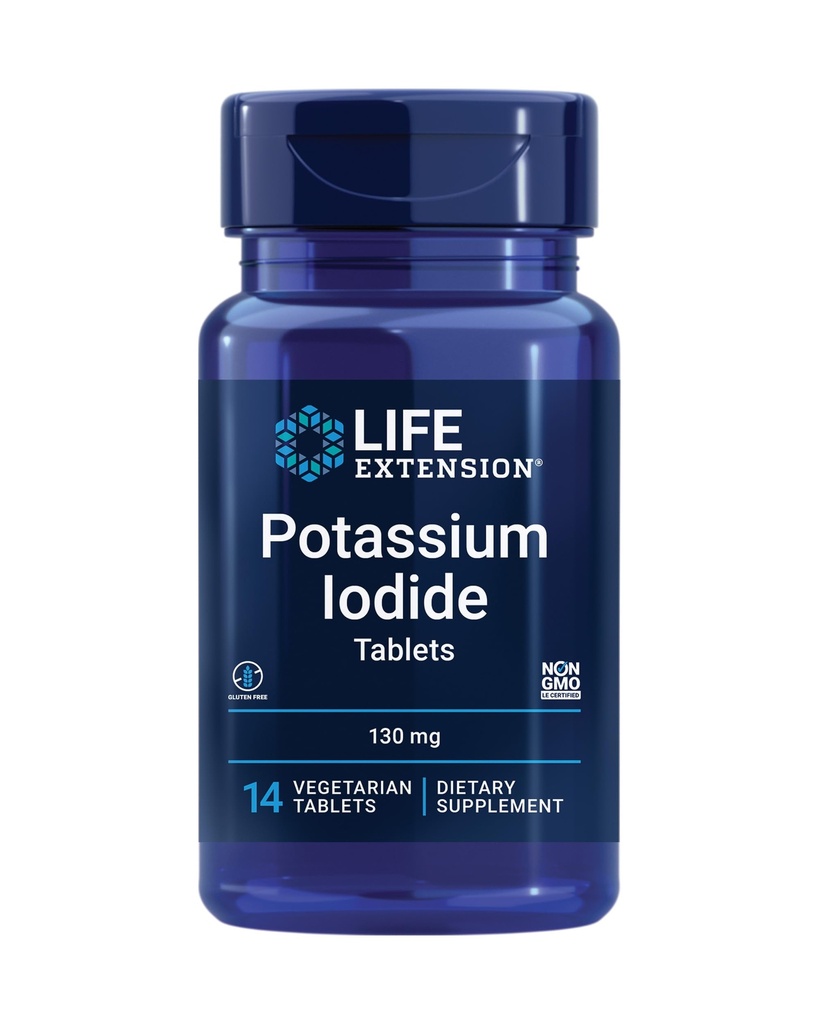 Life Extension Draslík Iodide 130mg 14 tablet