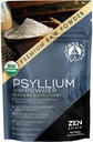 Organic Psylium Husk Powder - Premium Indian Natural Soluble Fiber Dodatek, přírodní laxativní, perfektní Colon Cleanser & Body Detox - Gluten Free, Vegan & Keto Friendly (8oz)