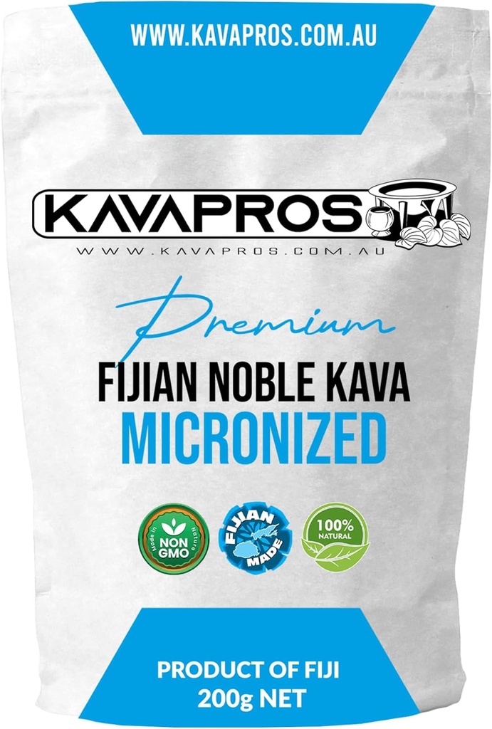 Premium mikronizované Kava čisté organické Fiji Kava prášek vyrobený z 6yr Old Root