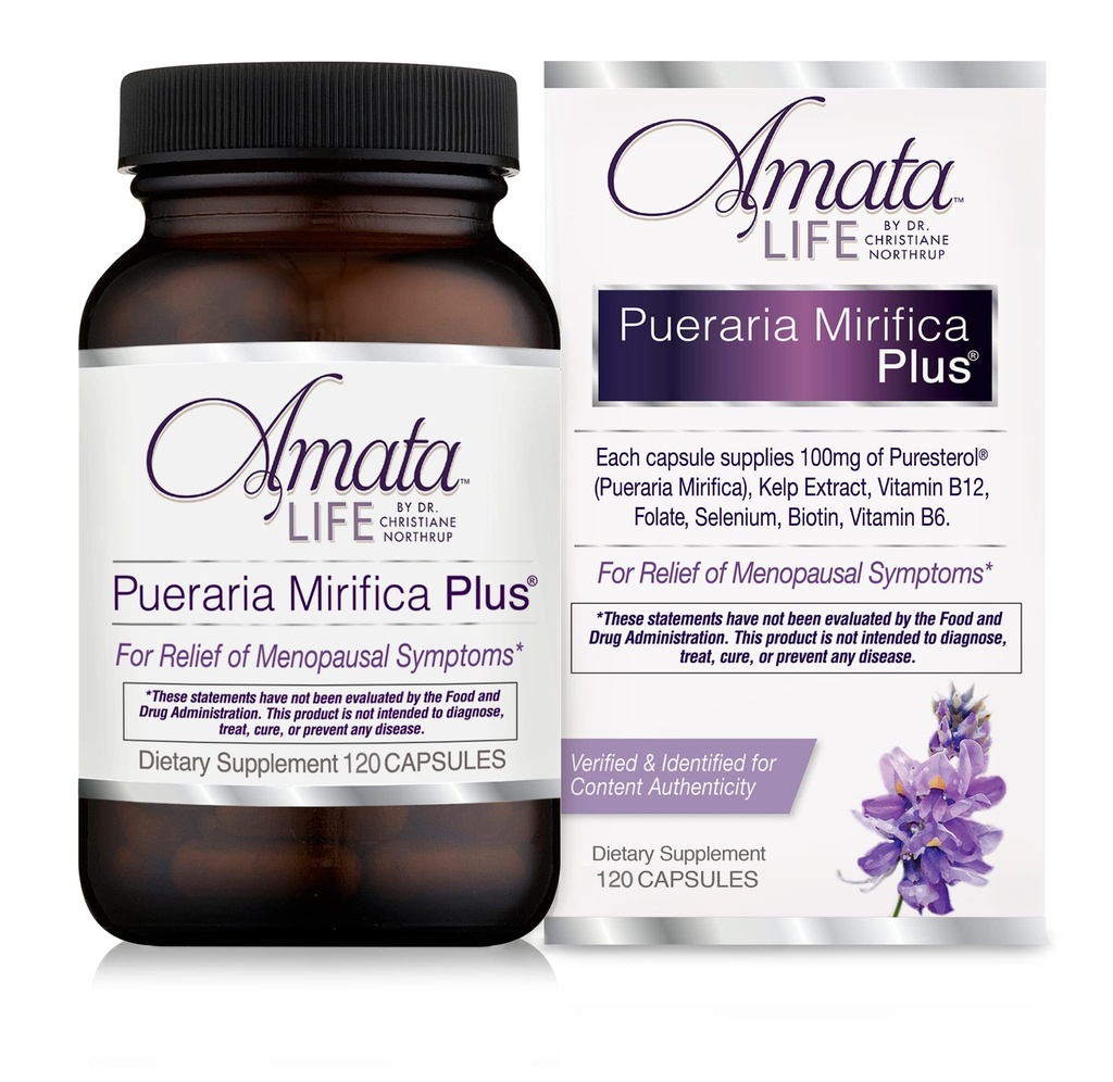 Amata Life by Dr. Christiane Northrup Pueraria Mitigaria Plus Kapsle 60 Den