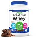 Orgain Whey Protein Powder, Creamy Chocolate Fudge - 21g Grass Fed Dairy Protein, 5g BCAA, 4g Prebiotic Fiber, No Sugar Added, No Add Hormones, Gluten Free, Kosher, For Shakes & Smoothies - 1.82lb