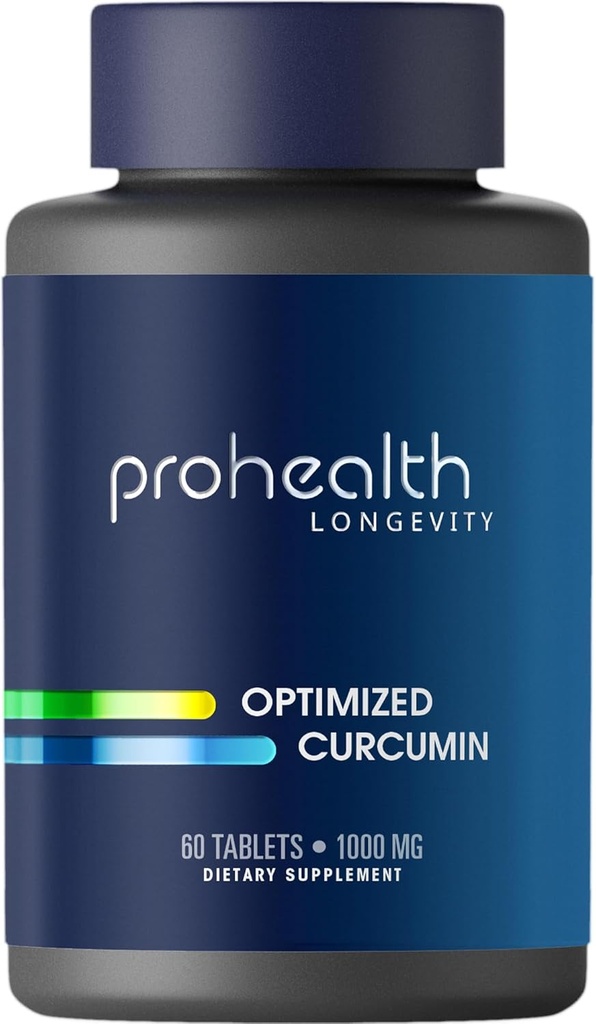 ProHealth Longevity Optimalizovaná Curcumin Longvida ® - 1000 mg, 60 tablet