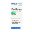 Major Pharmaceuticals 255984 Otic Ear Drop, Porovnat s Debrox, 15 ml Volume, Box