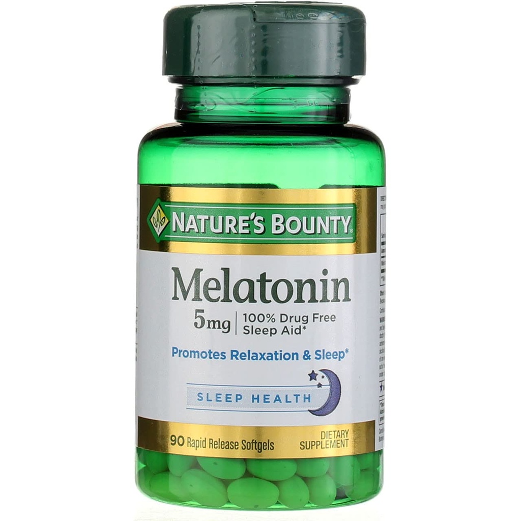 Nature 's Bounty Melatonin 5 mg, 60 tablet