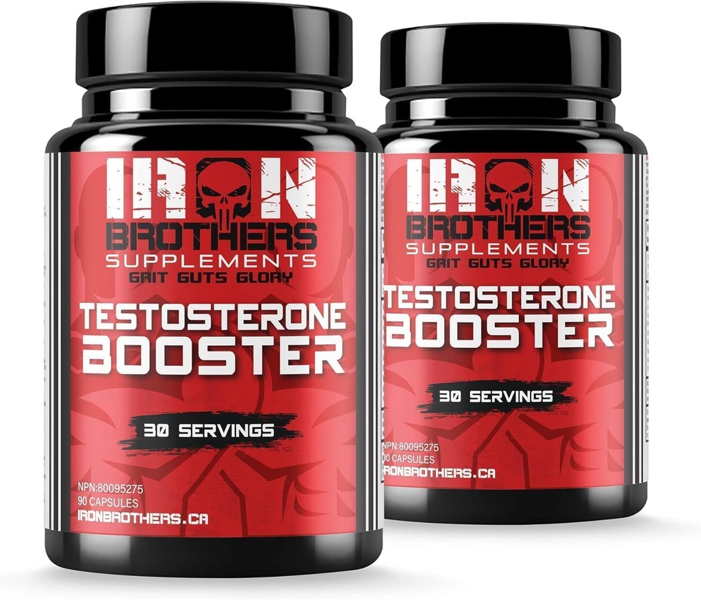 Testosteron Booster doplňky pro muže - Estrogen Blocker - Doplněk přírodní energie, síla & Stamina - Lean Muscle Growth - Promotes Fat Loss - Zvýšení mužského výkonu (2 láhve)