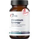 Designs for Health Chromium Synergy - Non- GMO Chromium Nikotinát Glycinát dodatek s Vanadium, Vitamin D, Mangan, Zinek + Taurin - Skořice Powder Base (90 Kapsle)