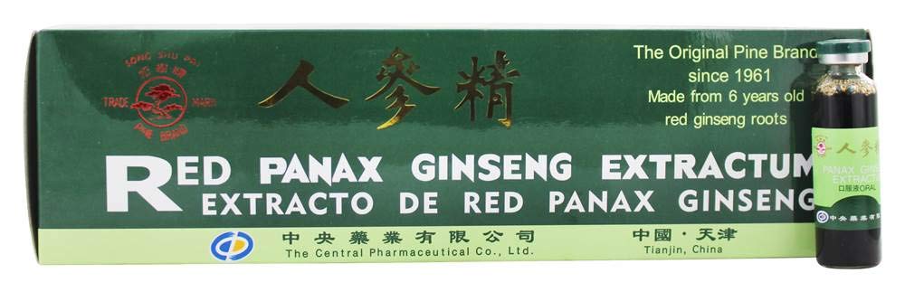 Červená Panax Ginseng Extractum Prince of Peace 30 Lahvička