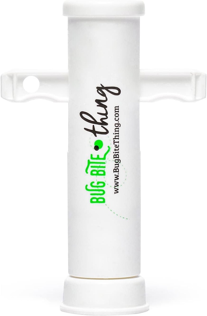 Bug BITE THE Suction Tool - Bug Bites and Bee / Wasp Stings, Natural Insect Bite Relief, Chemical Free - White / Single