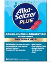 Alka- Seltzer Plus Maximální síla kašel, Mucus & Congestion Powermax tekuté gely, Rychlé a efektivní hrudníku Congestion Relief, Cough Suppressant, Pro dospělé a děti 12 let a starší 24 Počet