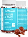 Berberine s Ceylon Skořice Gummies, Sugar- Free Berberine 1500 mg a Ceylon Skořice 500 mg, High potency Berberine Gummies s komplexem hořčíku a Mléko Thistle, 60 Gummies