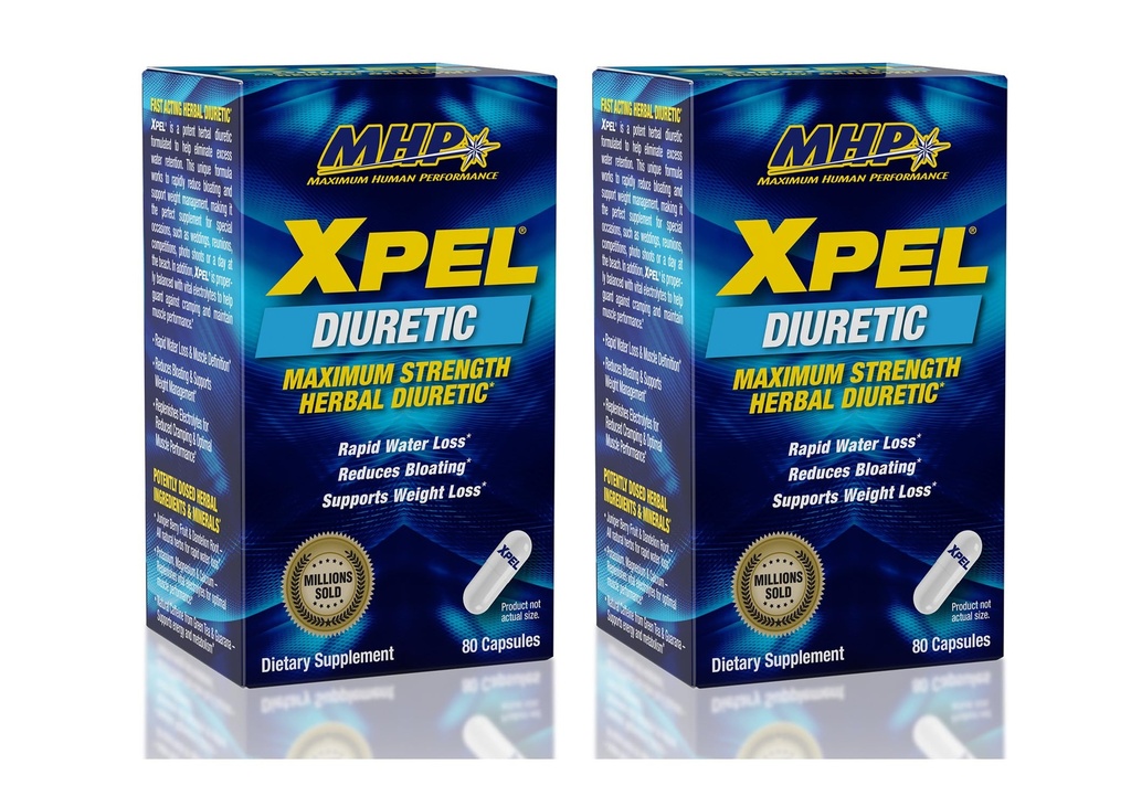 MHP Xpel Maximální síla Diuretické kapsle, 80 Počet (Balení po 2) (Balení květen Vary)