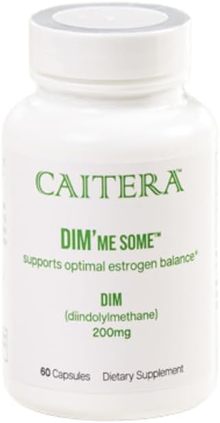 DIM 'me Některé 124; Diindolylmethan doplněk stravy 200mg 124; Pomáhá podporovat hormonální rovnováhu 124; Směs ukřižované zeleniny + antioxidant výhody 124; Vegan 60 Kapsle