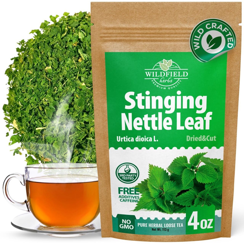 4 oz. Sušený Nettle Leaf Tea Ortiga Planta Nettle Herb Bulk String Nettle Leaf Herb Tea (Urtica dioica) - 113g String Nettle Leaves Herbal Tea ortiga verde te