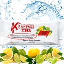 Krampade Fiber 2K High Soluble Fiber, High Draslík, Magnesium Supplement Drink Powder Mix - 2X More Fiber Obrna 124; Redukovat křeče 124; (Lemon Lime, 19 Serving Bulk Pouch)