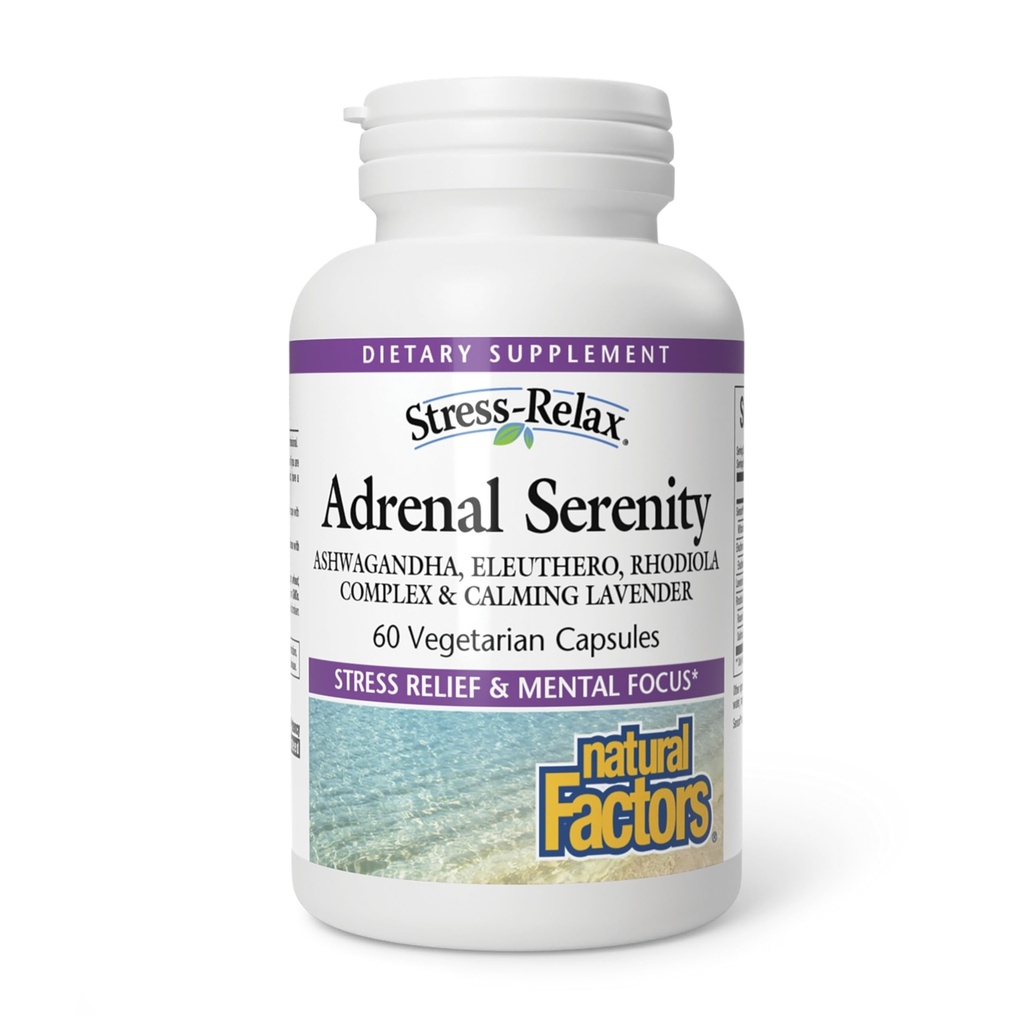 Přírodní faktory STRESS- RELAX ® Adrenal Serenity, 60 tobolek