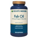 Příroda 's Wonder Fish Oil 1100mg Omega33 Rybí olej doplňky pro ženy a muže, EPA & DHA pro zdravé klouby, srdce, imunitní systém, 120 Day Dodávka Softgels