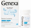 Genexa Senna Laxative Tablets CLAS124; Nepravidelnost & Zácpa Relief CLAS124; Efektivní Gentle, Overnight Laxative CLAS124; Bez Talc CLAS124; Certified Organic & Non- GMO CLAS124; 50 Tablet