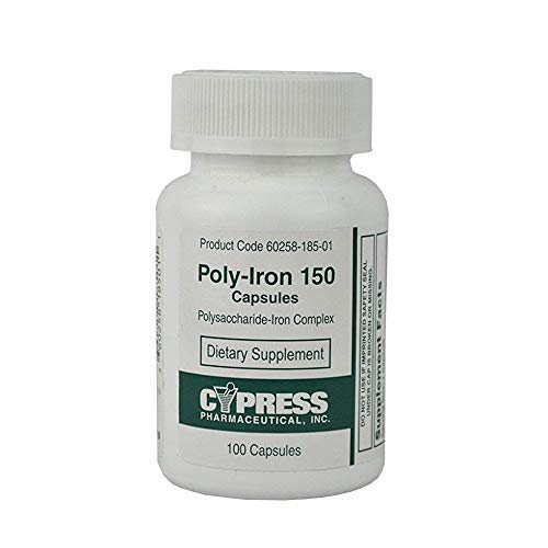 Poly- železo 150 Kapsle Srovnává Niferex 150, 100 ea