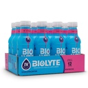 BIOLYTE Electrolyte Drink - Doctorated Hydration Drink, Electrolytes Water, Chemoterapie musí mít pro ženy a muže, Rehydratace IV Liquid v láhvi - Ovocný punč, 16 Fl Oz (12 Pack)