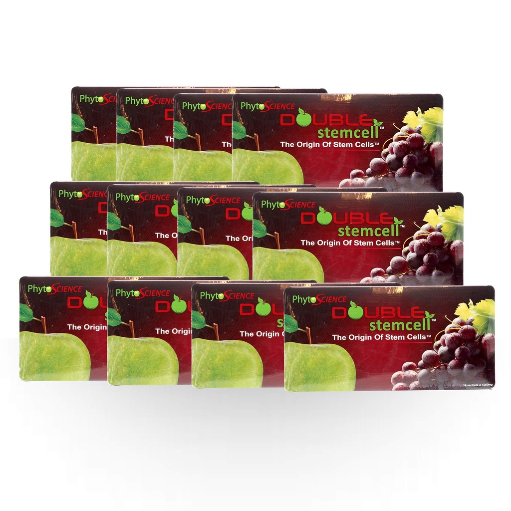 (švýcarský vzorec kvality) 12x Phytoscience PhytoCellTec Apple Grape Double StemCell kmenové buňky proti stárnutí