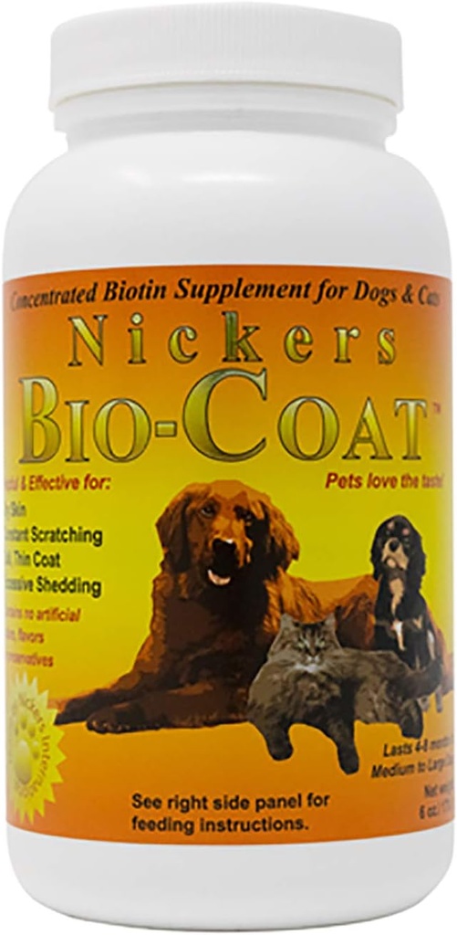 Bio Coat Koncentrovaný Biotin dodatek - 6 oz