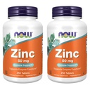 Nyní potraviny, (2 balení) Zinek, 50 mg, 250 Počet (balení po 2)