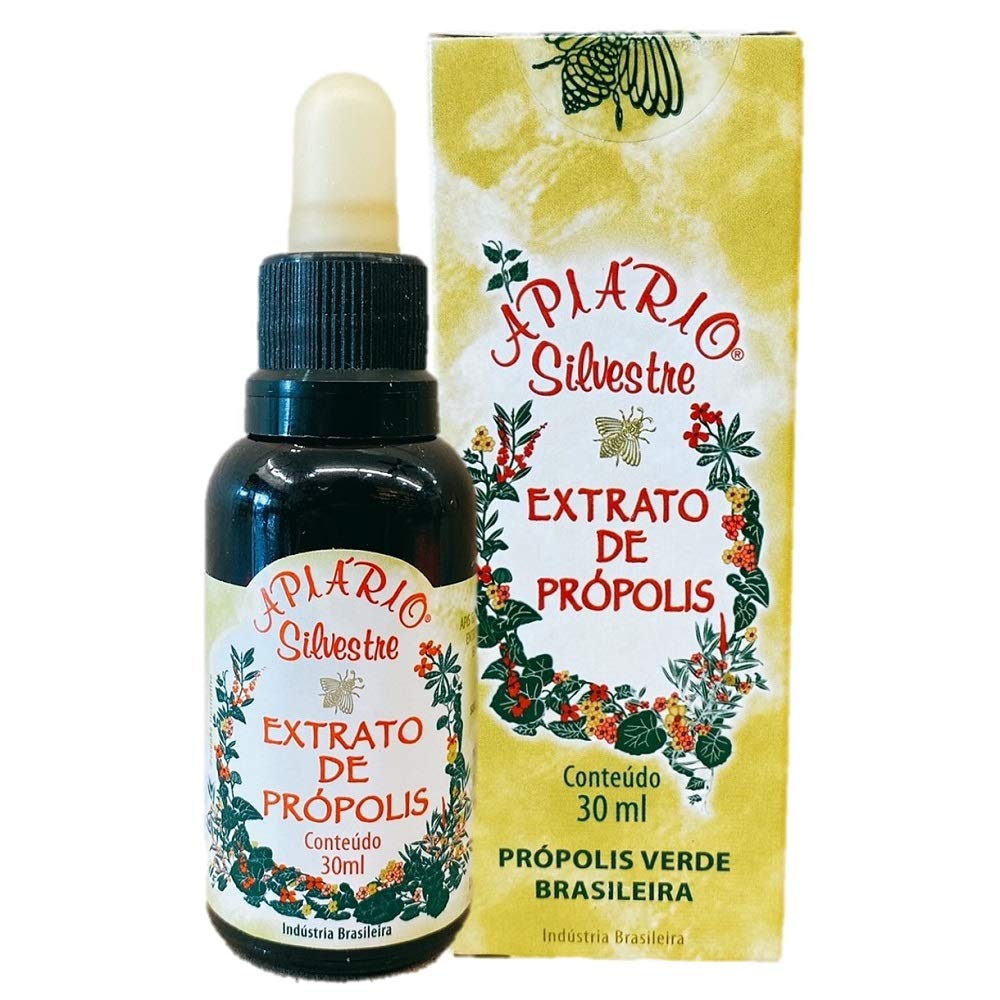 Apiario Silvestre Brazilský Green Bee Propolis Tradiční extrakt (30 ml)