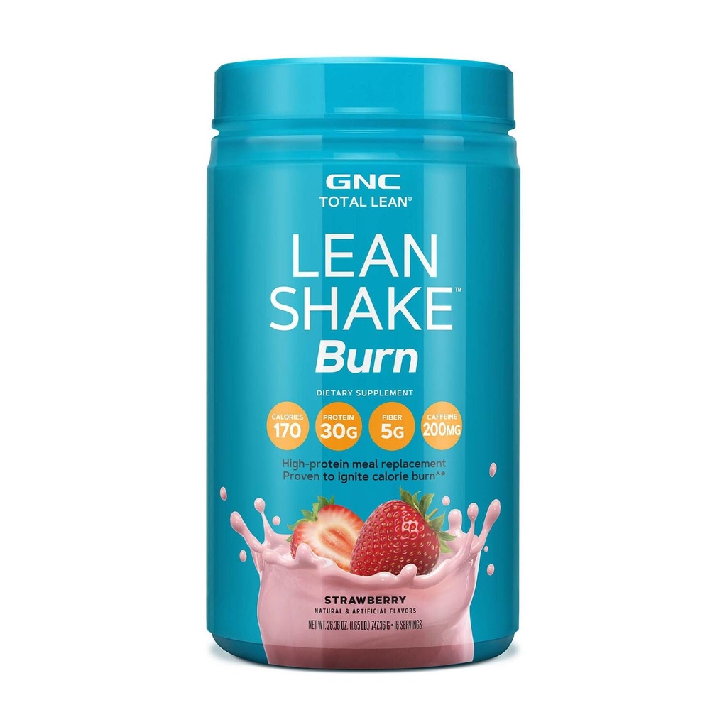 GNC Total Lean Lean Shake Burn - Jahoda (16 Služeb)