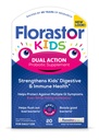 Květinové děti Dual Action Probiotický dodatek, Posílí dětské "trávicí a imunitní zdraví, 20 Easy-to Mix Powder Sticks, Balení květen Vary