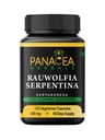 Panacea Herbals Rauwolfia Serpentina Kapsle (120 hrabě 400mg Veg Caps) Sarpagandha Vati, indický Snakeroot dodatek