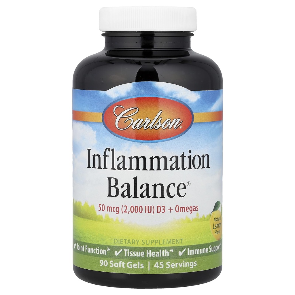 Carlson Labs Zánět Balance Multi Nutrients, 90 Softgels