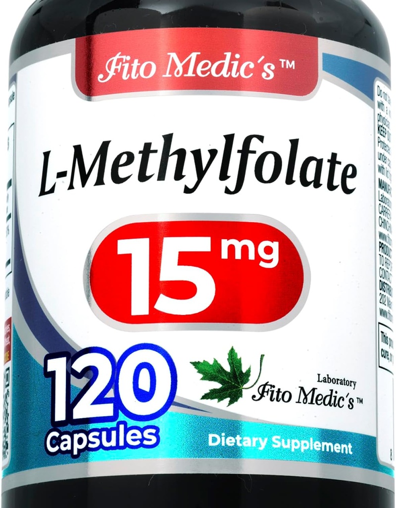 FITO MEDIC je laboratoř 124; methylfolát 124; 120 kapsle 124; folát dodatek 124; methyl folát 124; methylfolát dodatek 124; ultra vysoká absorpce.