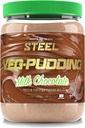 Steel Veg- Pudding 124; Vegan Protein Pudding Powder Mix, Mléčná čokoláda 124; 18 Servings (1,5lbs) OH 124; Brown Rice and Pea Protein with BCAA Amino Acids for Muscle Growth and Recovery 124; Non Dairy OF 124; Low Carb