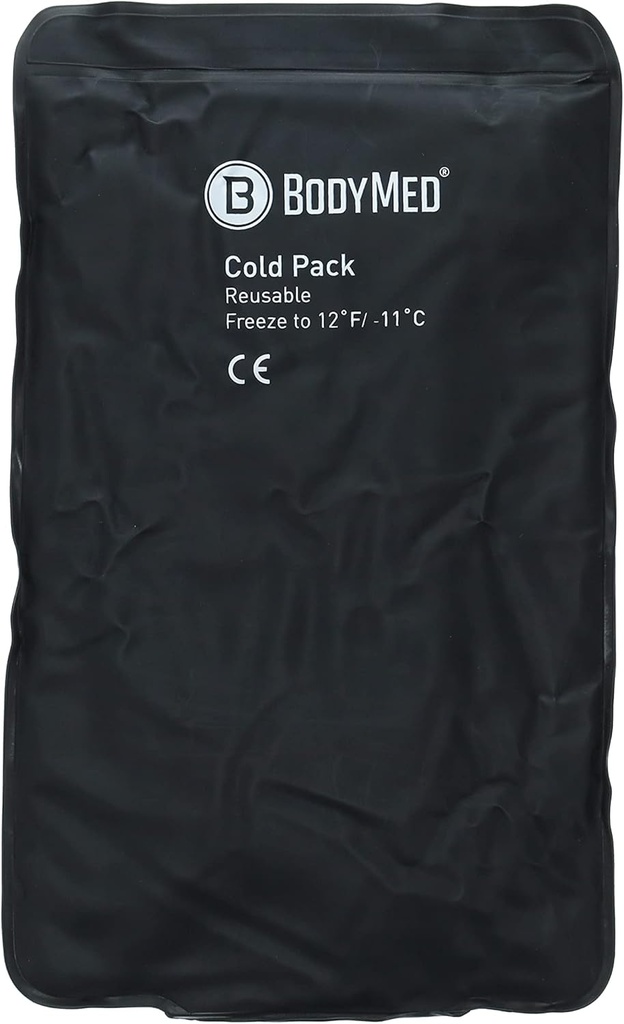 BodyMed Heavy Duty Reuse Urethane Ice Pack for Knee, Arm, Elbow, Ramender, Back - Professional Grade Cold Therapy for Injuries, Aches, Otok, Bruises, Spreins - 12 in. x 7 in. (Půl)