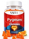 Pygeum doplněk Gummies 500mg - Vegan Chewables with Africanum Bark Extract, Plant- based doplňky pro muže, Non- GMO gluten- Free, Sugar- Free, Gelatin- Free, 60 Chews Gummy