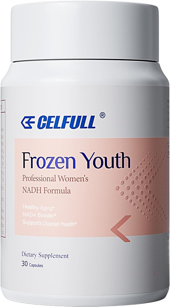 CELFULL Inositol dodatek, Myo- Inositol & D- Chiro Inositol Blend s NADH & PQQ a folát - Ideální 40: 1 poměr - Hormon Balance & Zdravá Ovariální podpora pro ženy, Vitamin B8