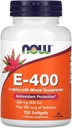 Now Foods E- 400 D- Alpha with Mixed Tocopherols, 268 mg (400 IU), 100 Softgels