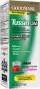 GoodSense Tussin Kašel Syrup DM, Malina Flavor, Účinná úleva pro kašel a hrudník Congestion, Tens Mucus, 8 Fl Oz