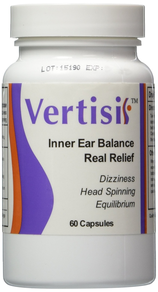 Eradicate Vertigo s Vertisil Garanted! (Single Lahvička) 60 Kapsle; Eliminate Vertigo Fast. Žádné škodlivé vedlejší účinky