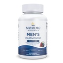 Nordic Naturals Men 's Multivitamin Gummies, Mixed Berry - 60 Gummies - Podpora zdravých kostí, krevních plavidel, energie a imunity - Non- GMO, Vegetariánské - 30 Služebnictví