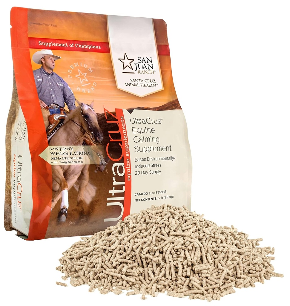 UltraCruz - sc-395986 Koňský hřejivý doplněk pro koně, 6 liber, Pellet (20 denní dodávka)