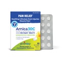 Boiron Arnica 30C tablety pro úlevu od bolesti od bolesti svalů, kloubní bolestivost, otoky od zranění nebo modřiny - 60 Počet